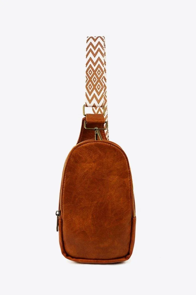 Mindy Leather Sling Cross Body Bag