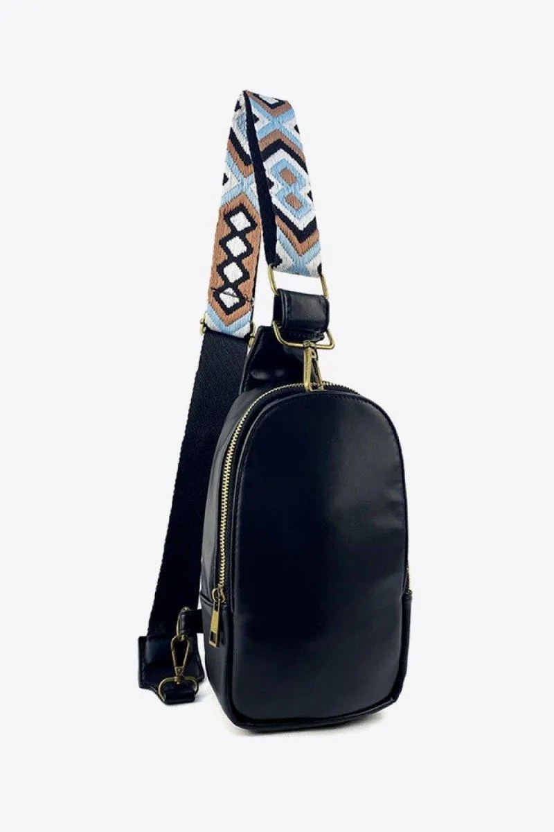 Mindy Leather Sling Cross Body Bag