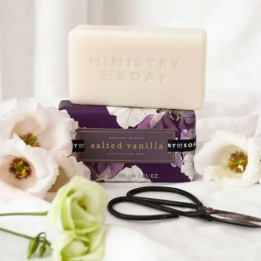 Ministry of Soap 200g Salted Vanilla Soap