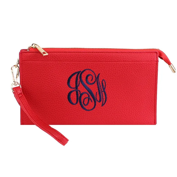 Monogrammable Clutch/Crossbody Bag