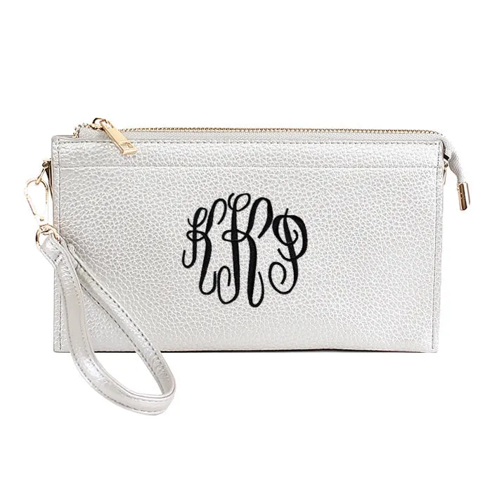 Monogrammable Clutch/Crossbody Bag