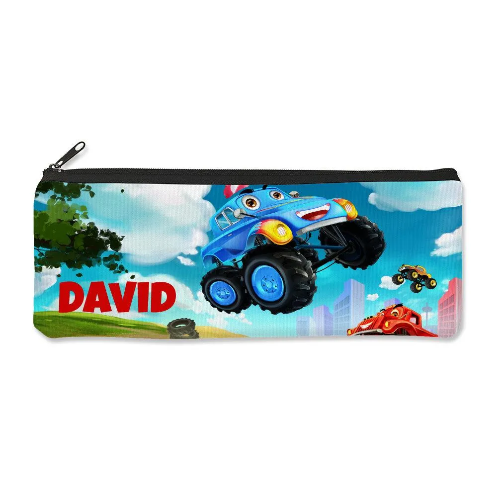 Monster Truck Pencil Case - Large