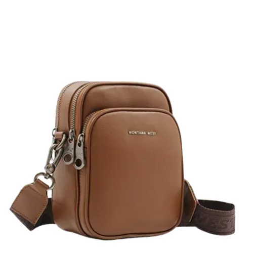 Montana West Genuine Leather Crossbody Shoulder Bag