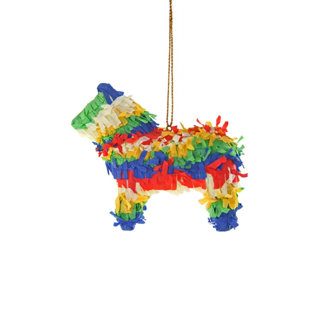 Multi-Colored Pinata Ornament, 3.75"