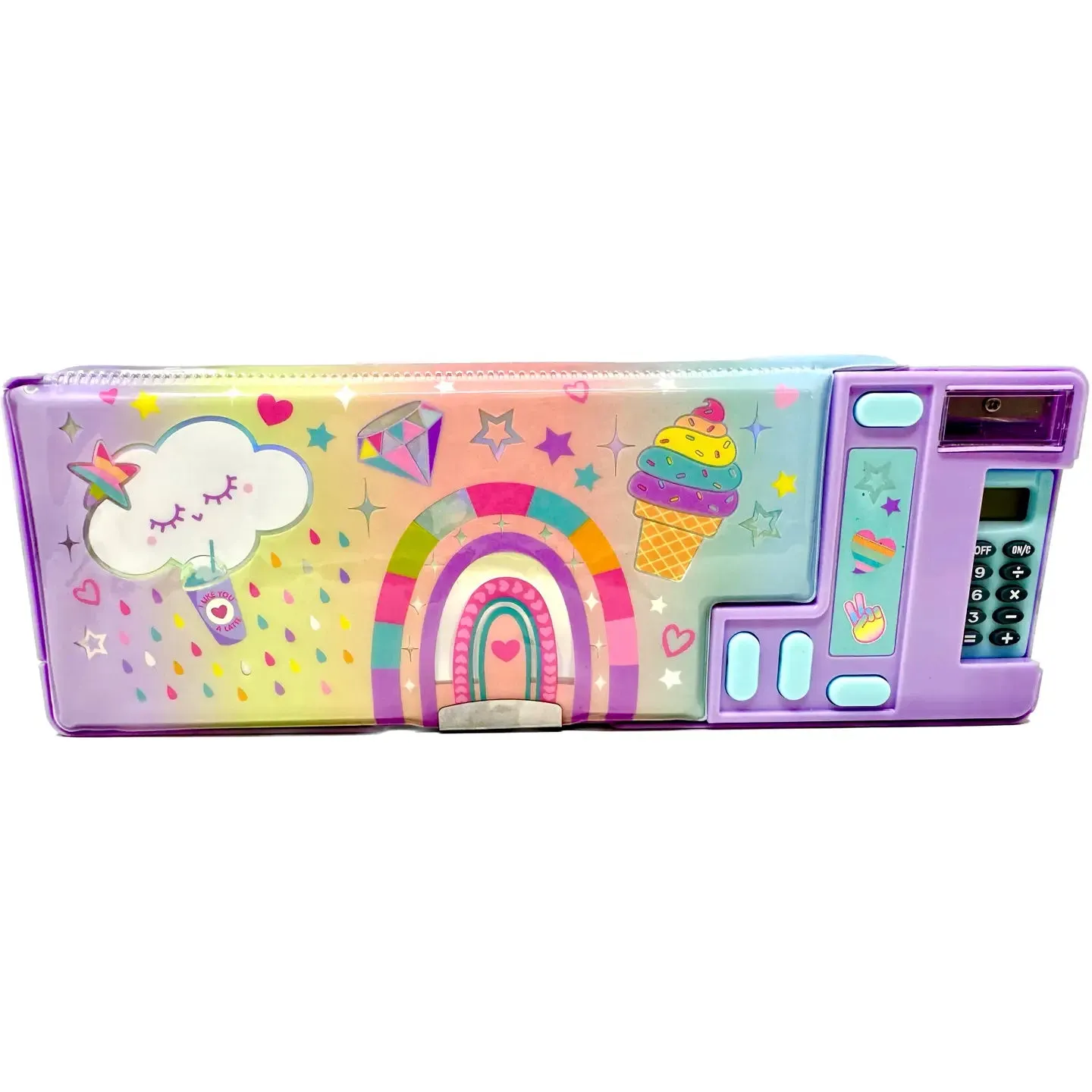 Multi-Function Pencil Case choose from Rainbow or Unicorn