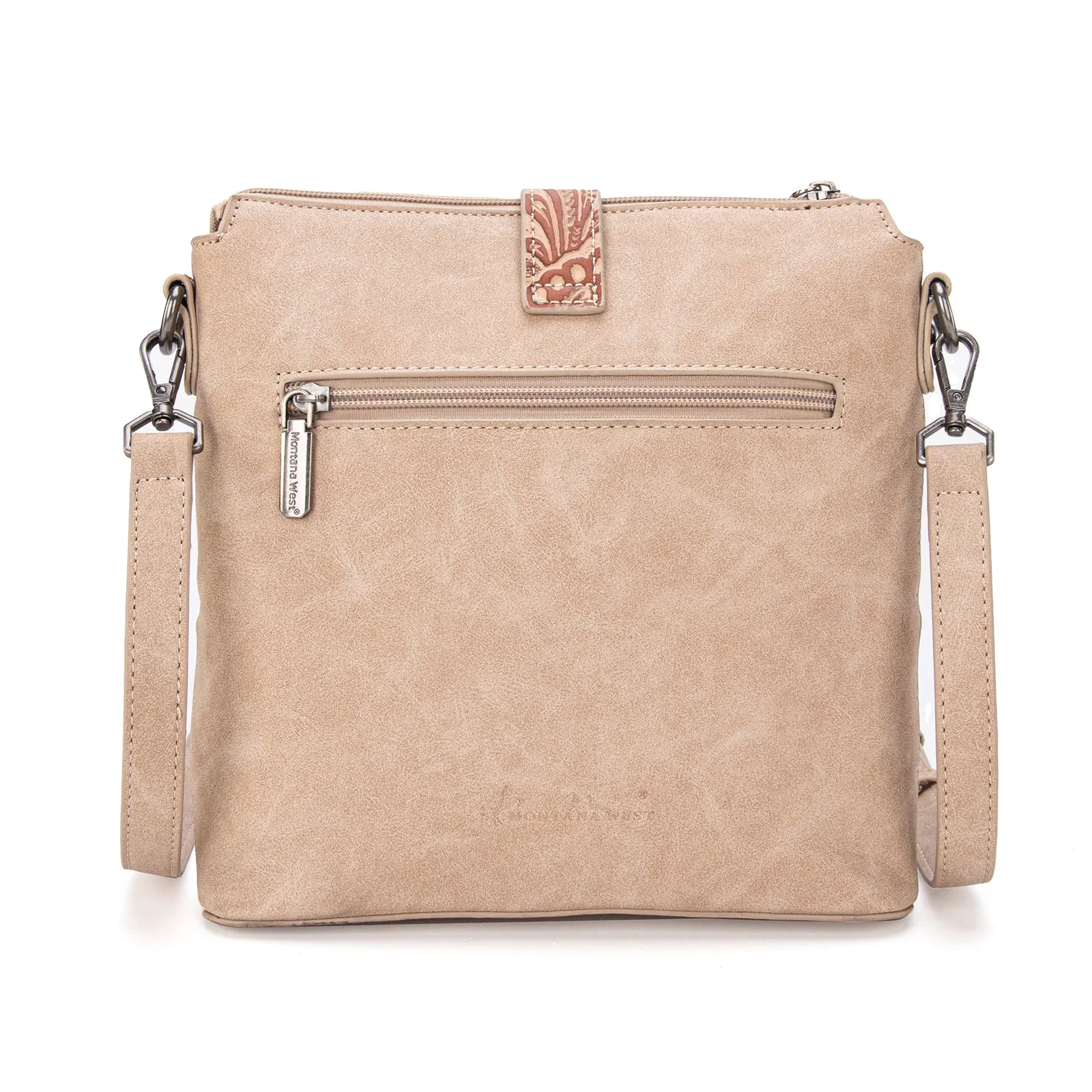 MW1282-8360  Montana West Buckle Collection Crossbody Bag