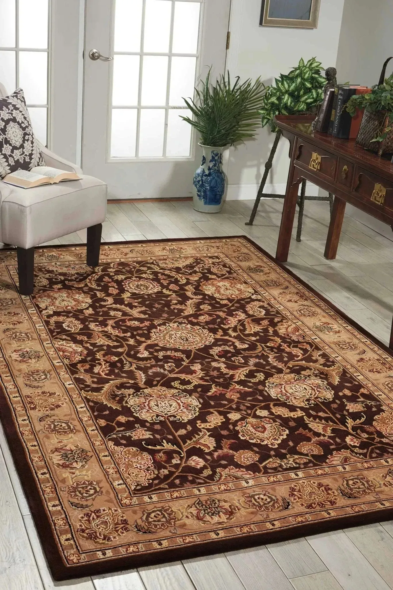 Nourison 2000 2206 Brown Rug