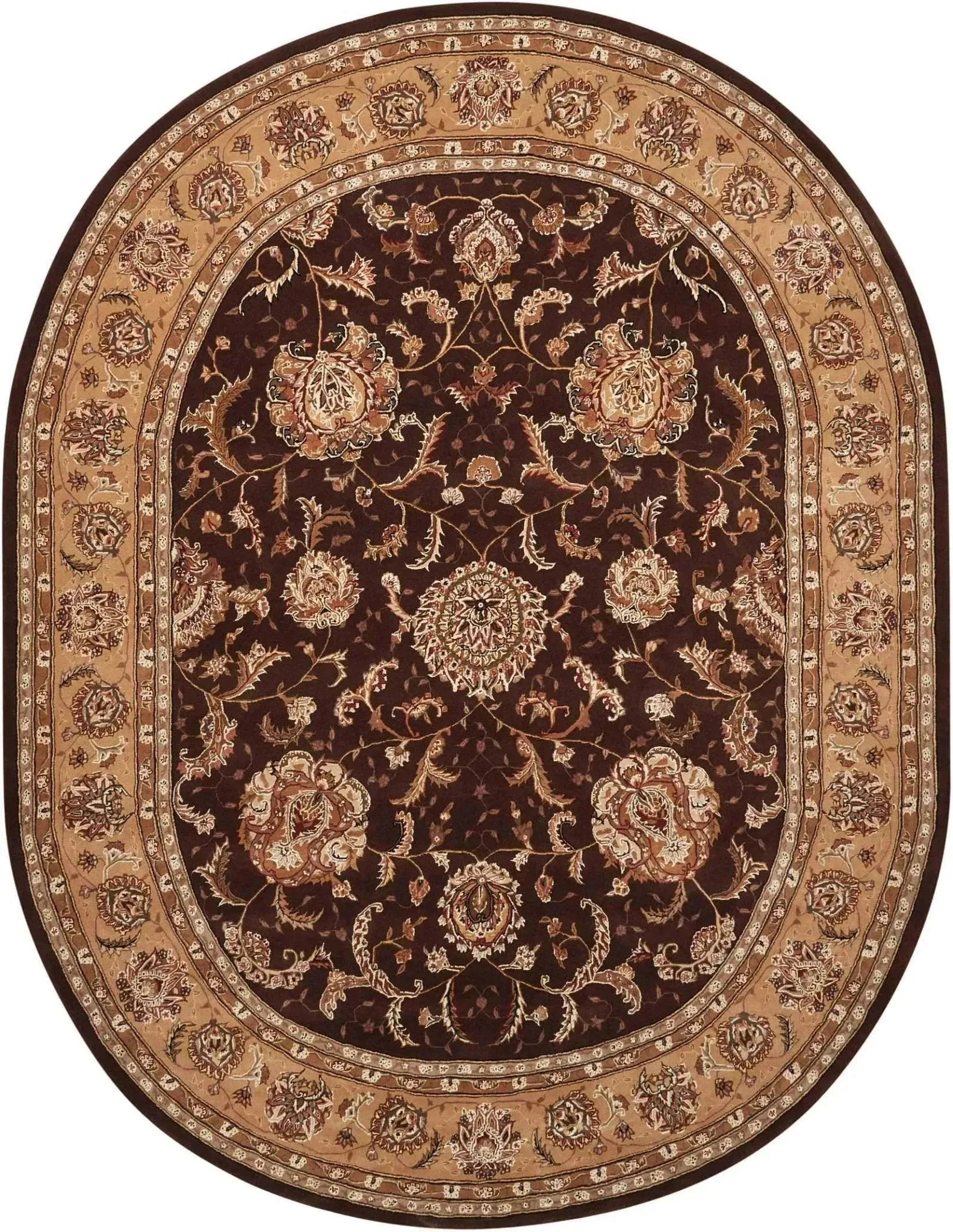 Nourison 2000 2206 Brown Rug