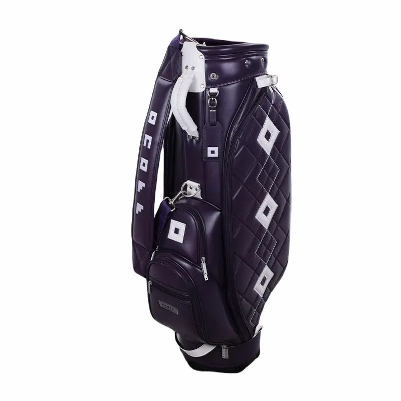 ONOFF 8.5" Women's Caddie Bag (Purple/White)