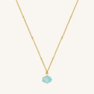 Opulent Amazonite Necklace - Stone of Courage