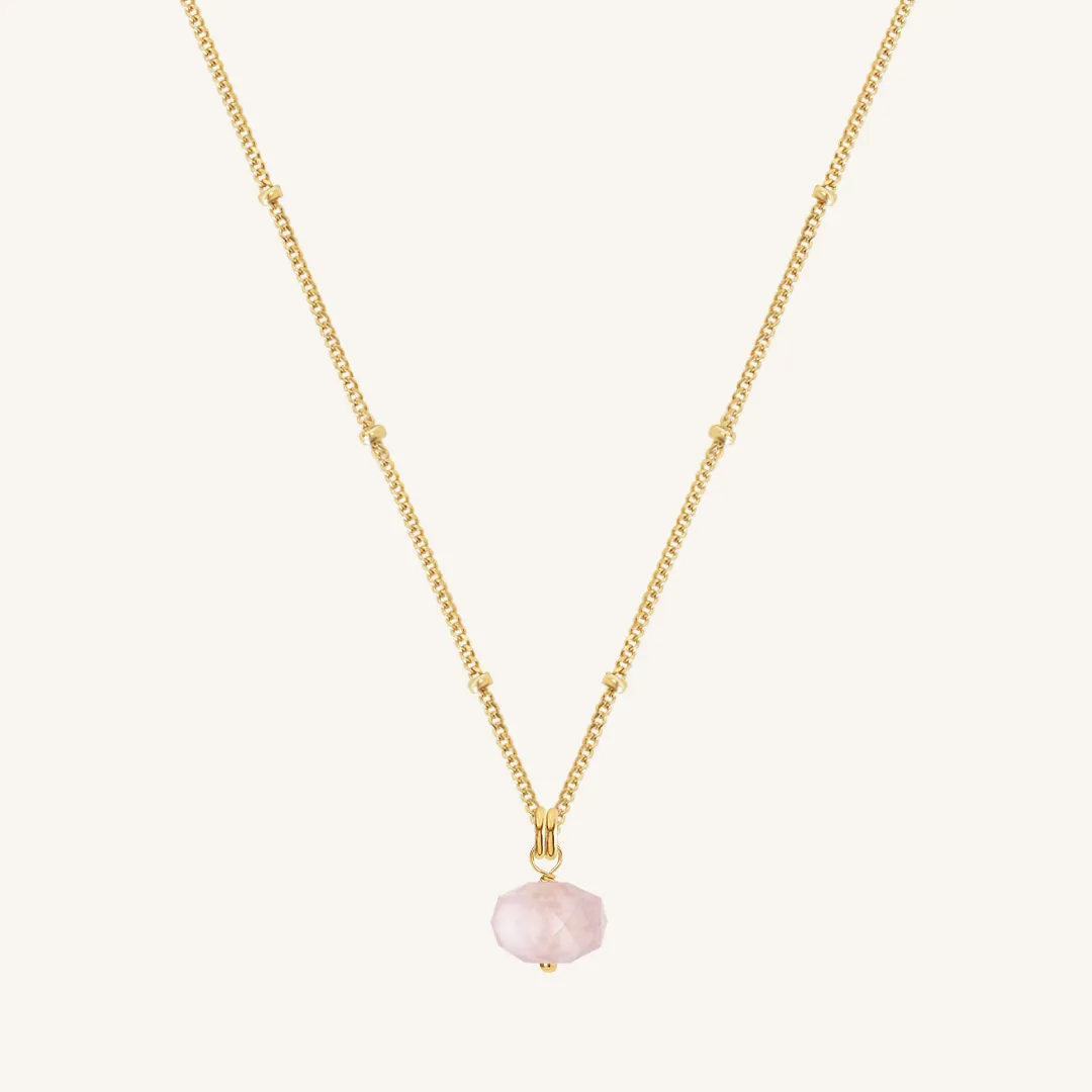 Opulent Morganite Necklace - Stone of Joy