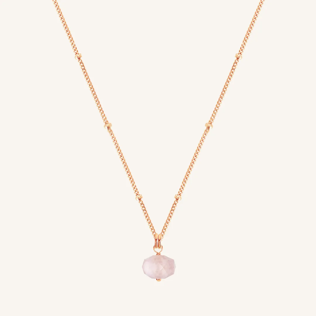 Opulent Morganite Necklace - Stone of Joy