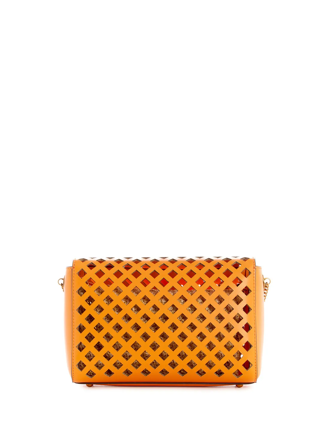 Orange Aqua Crossbody Bag