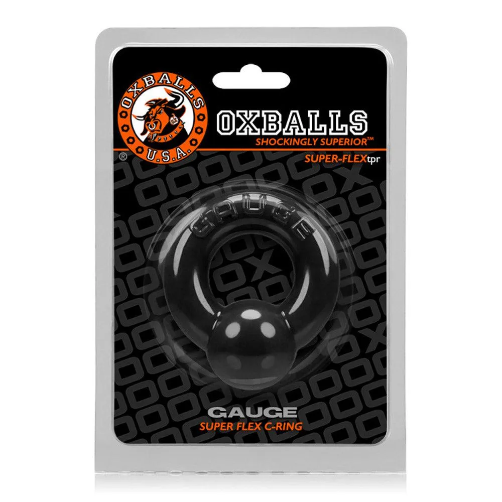 Oxballs Gauge Cockring - Black