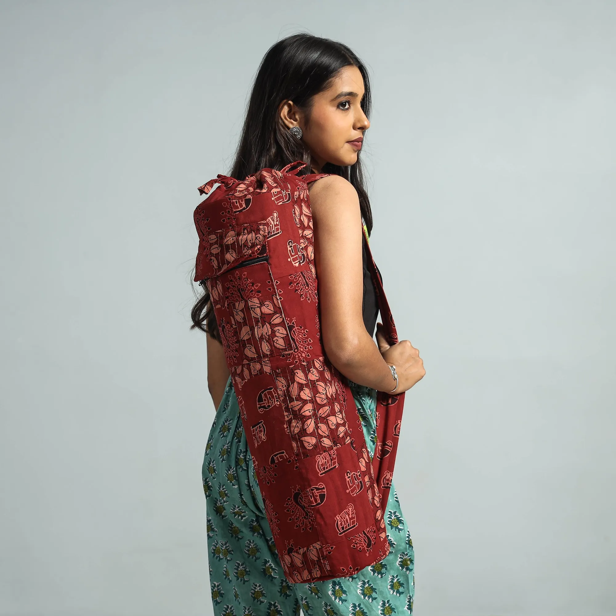 Patchwork Yoga Mat Bag by Jugaad