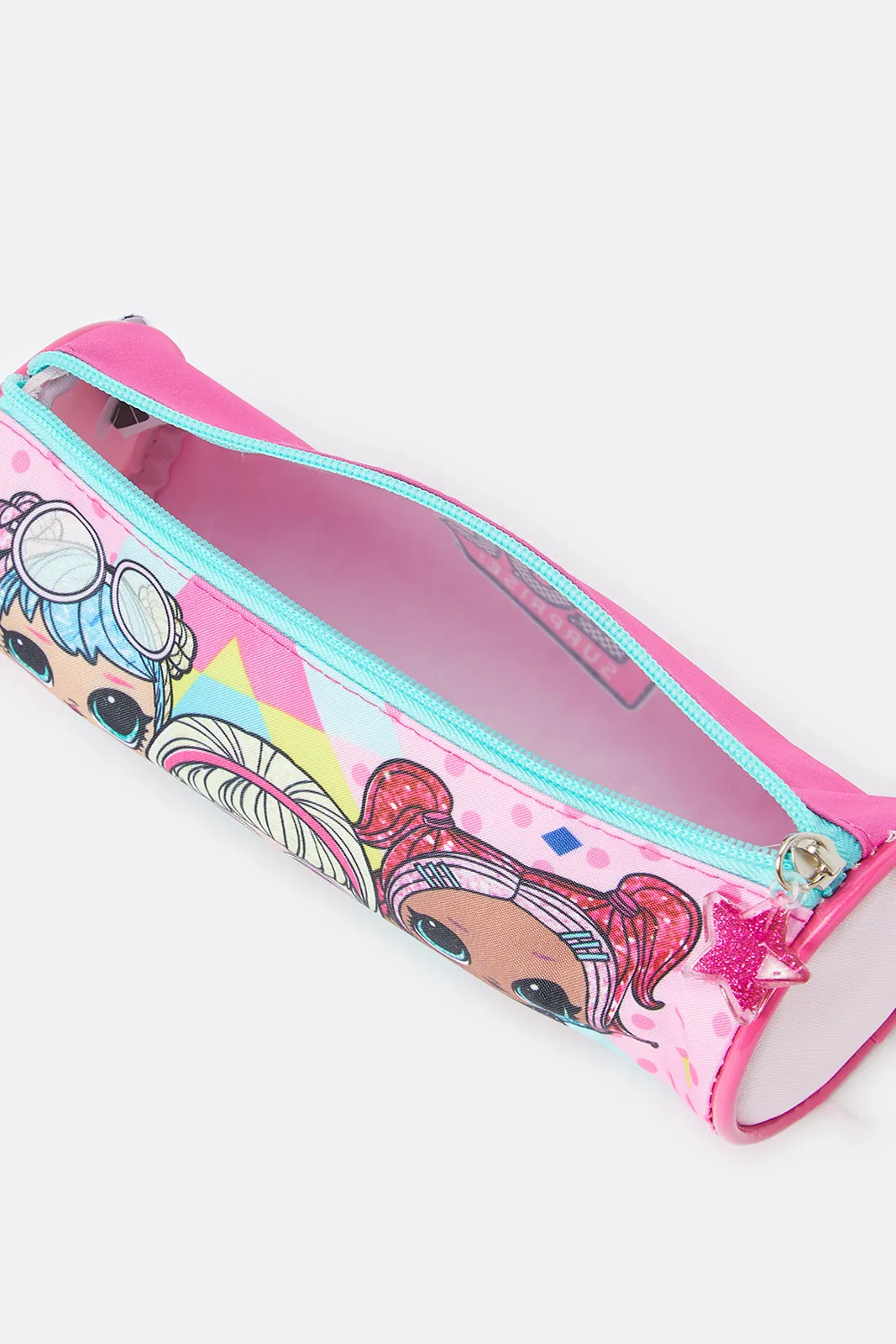 Pink And Blue Lol Surprise Print Pencil Case