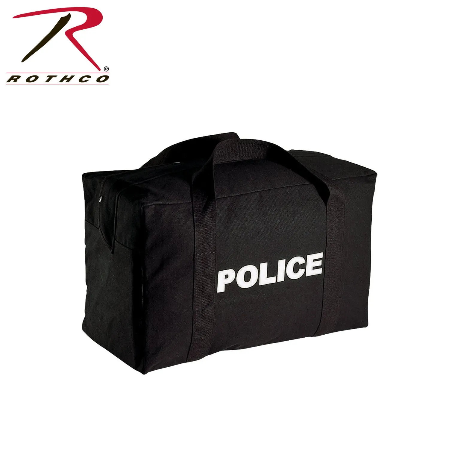 POLICE LOGO BLACK GEAR BAG