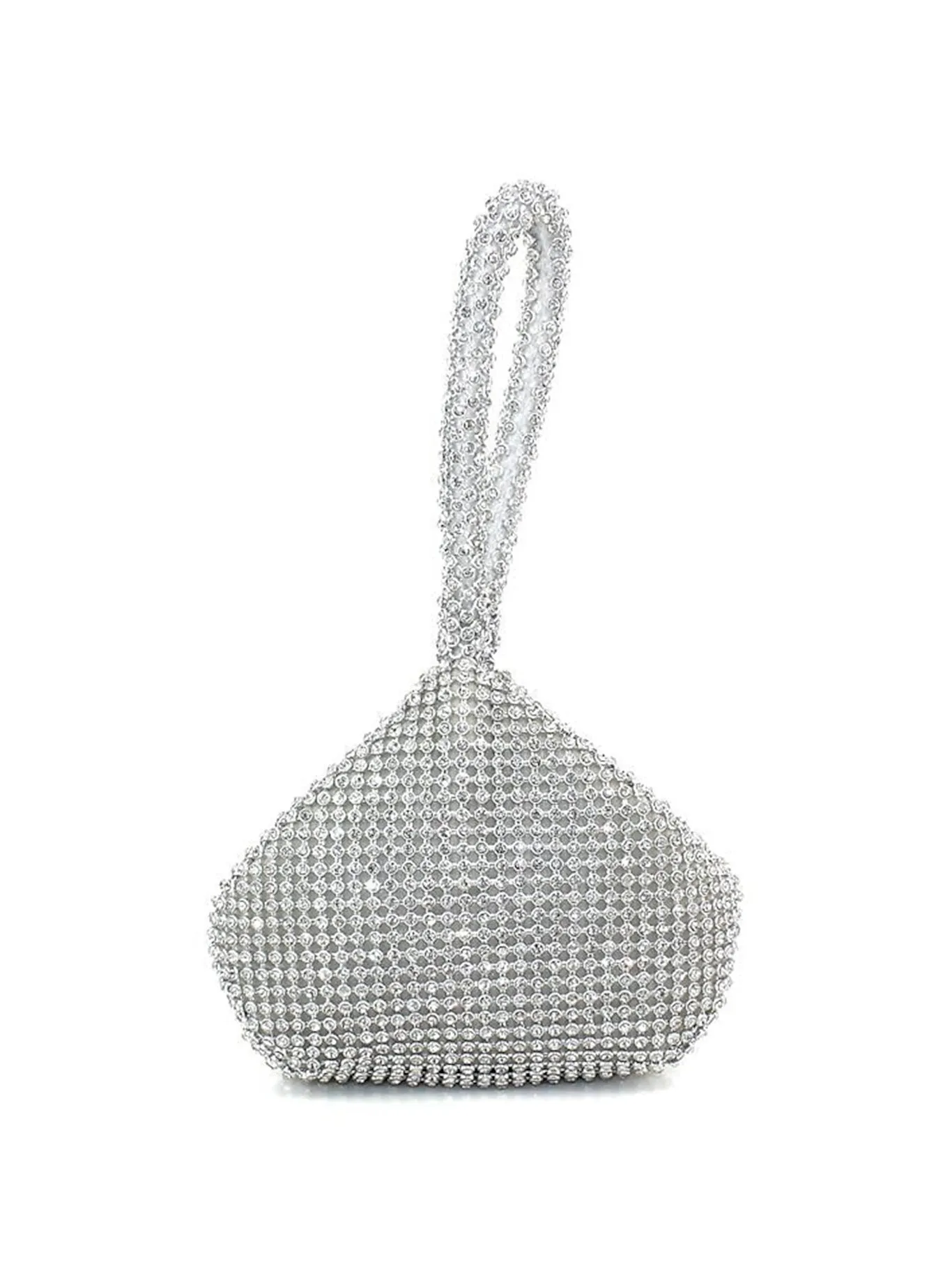 Polyester Gorgeous Unique Rhinestone Clutches Handbags