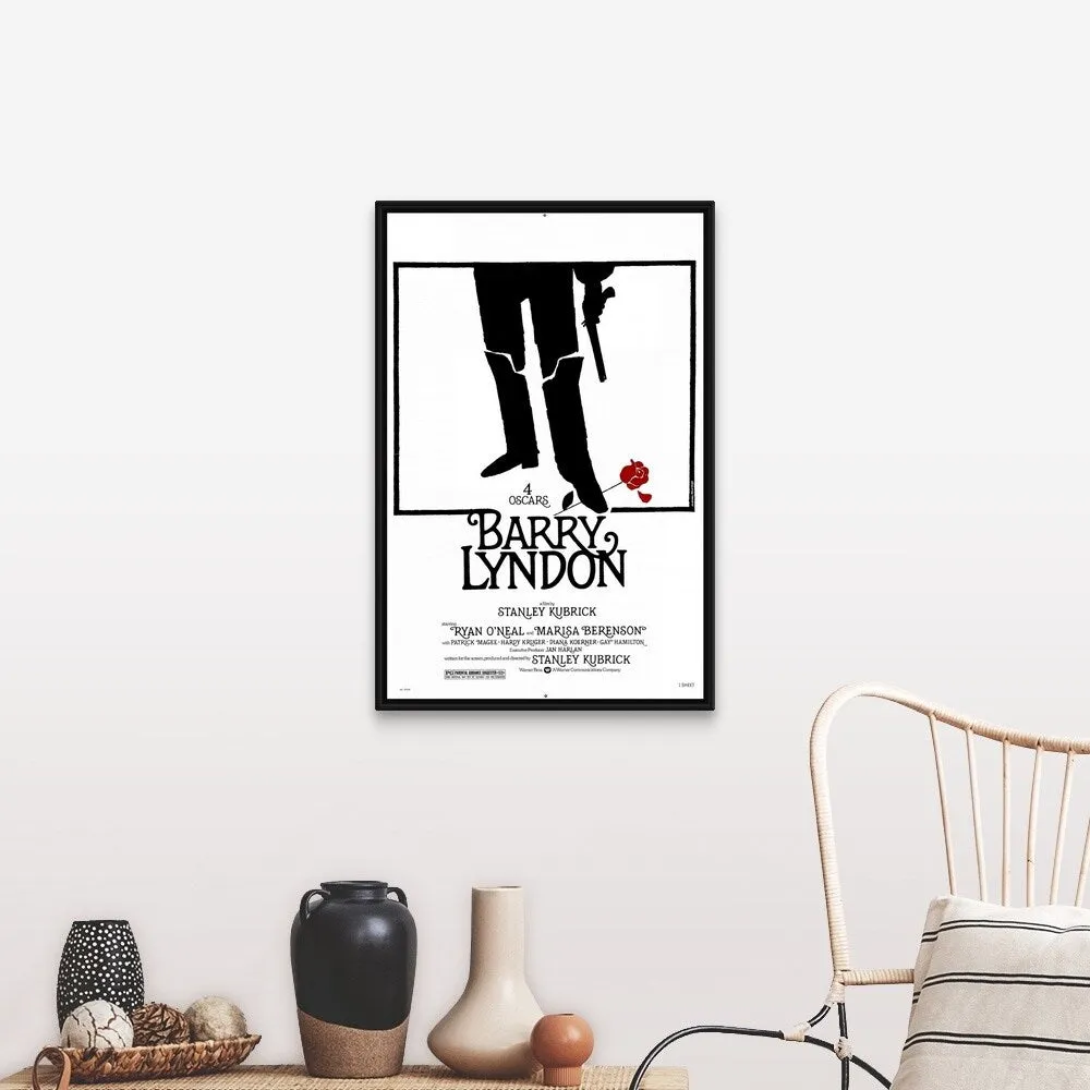 "Barry Lyndon (1975)" Black Float Frame Canvas Art