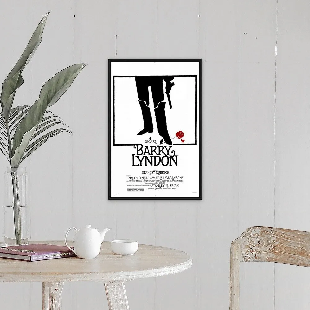 "Barry Lyndon (1975)" Black Float Frame Canvas Art