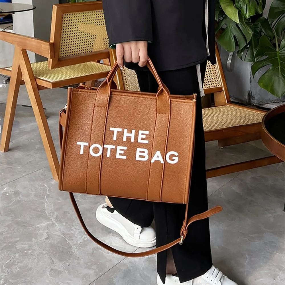 "THE TOTE BAG" Classic Logo Crossbody Women's Brand Handbag