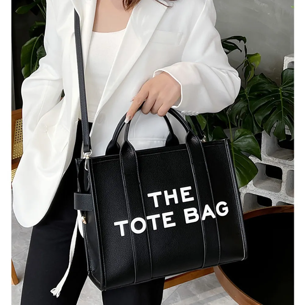 "THE TOTE BAG" Classic Logo Crossbody Women's Brand Handbag