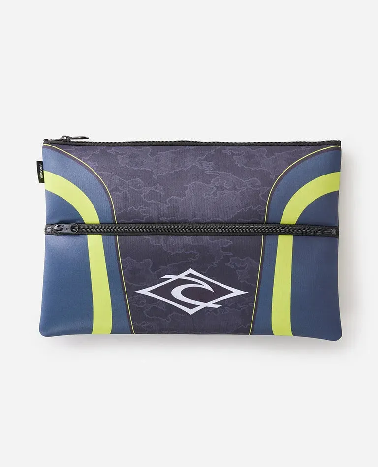 Ripcurl X Large Pencil Case 2024-Neon Lime