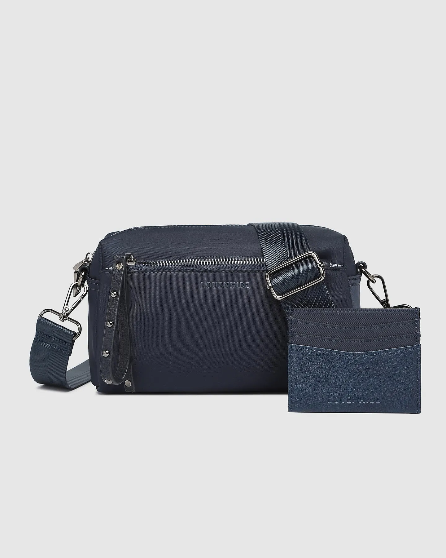 ROWIE NYLON CROSSBODY BAG NAVY