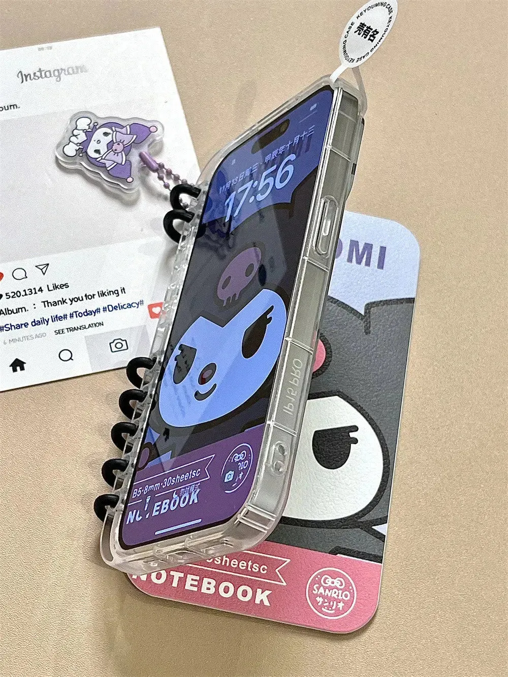 Sanrio Flip Book Folding Case (For iPhones)