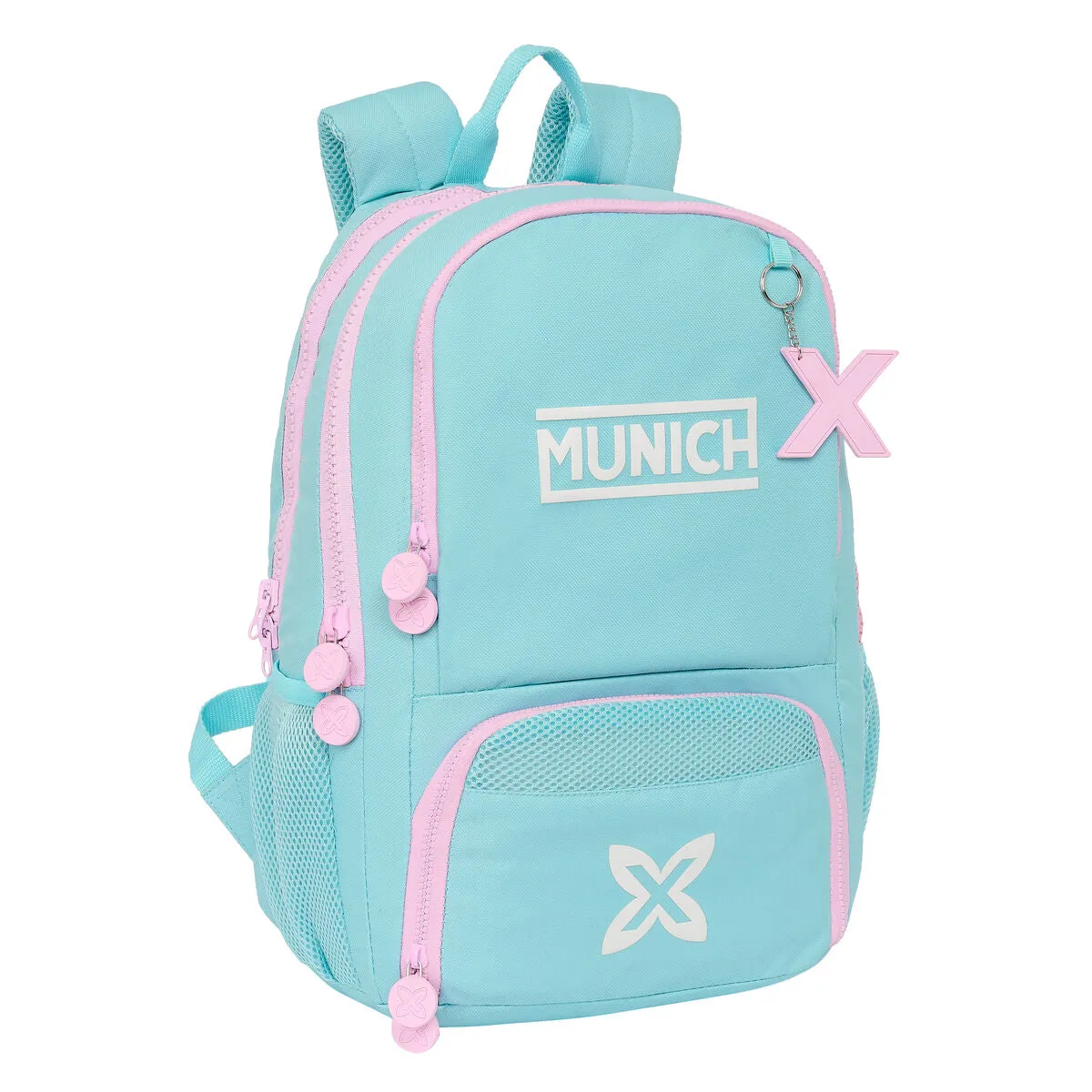 School Bag Munich Heaven Celeste 30 x 42 x 17 cm