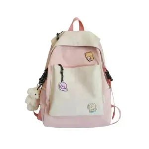 Schoolbag Female New Korean Version Of The Trend Of College Style Ins Girl Backpack Japanese Junior High School Student Backpack