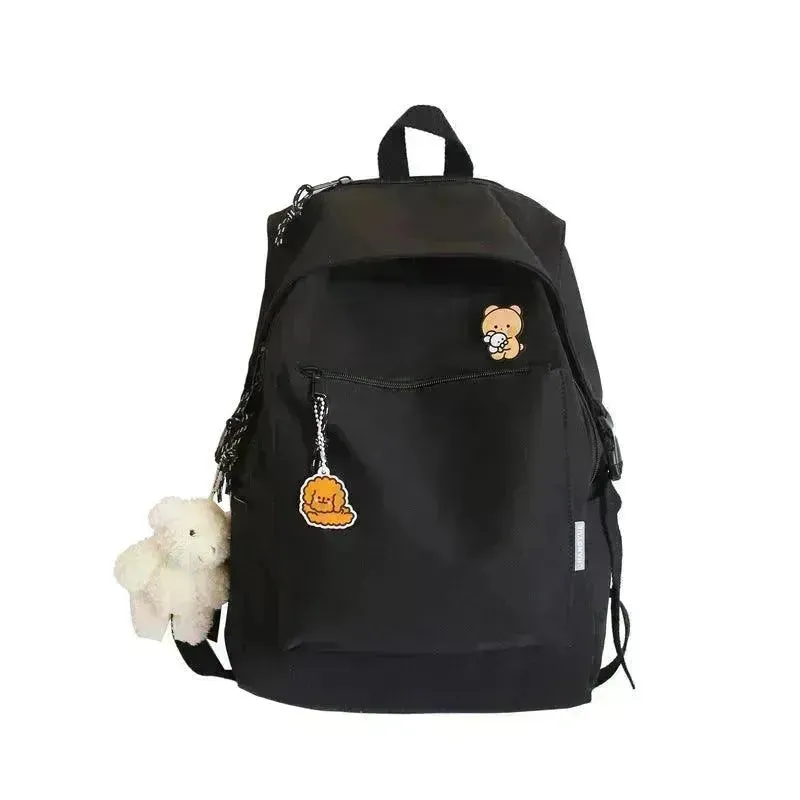 Schoolbag Female New Korean Version Of The Trend Of College Style Ins Girl Backpack Japanese Junior High School Student Backpack