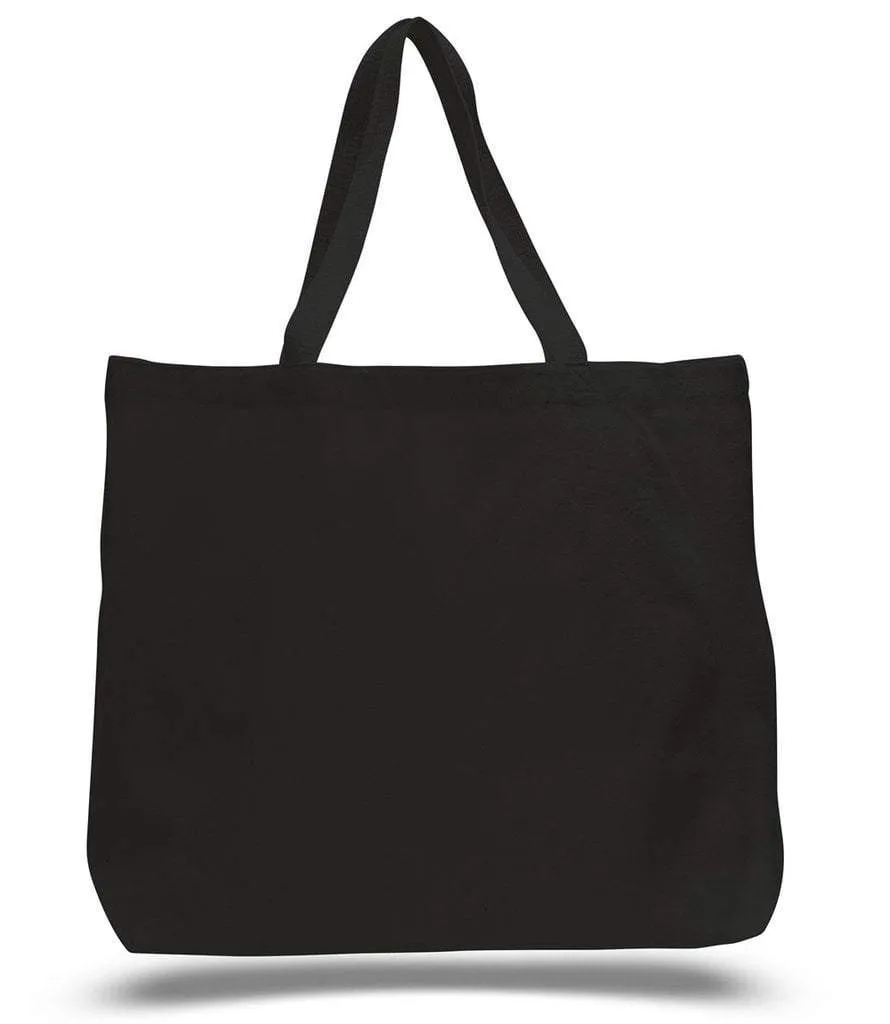 SET OF 100 JUMBO CANVAS TOTE BAG WEB HANDLES