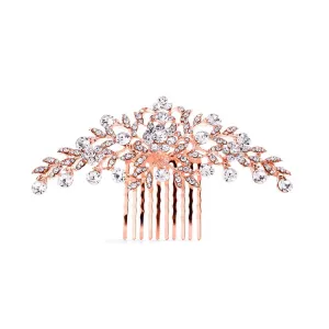 Shimmer Leaves Hair Comb