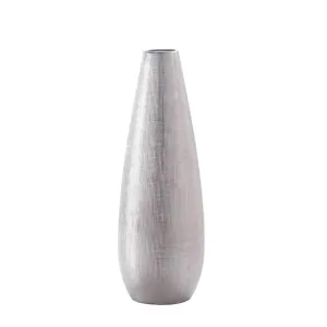 Silver Zeal Tall Vase