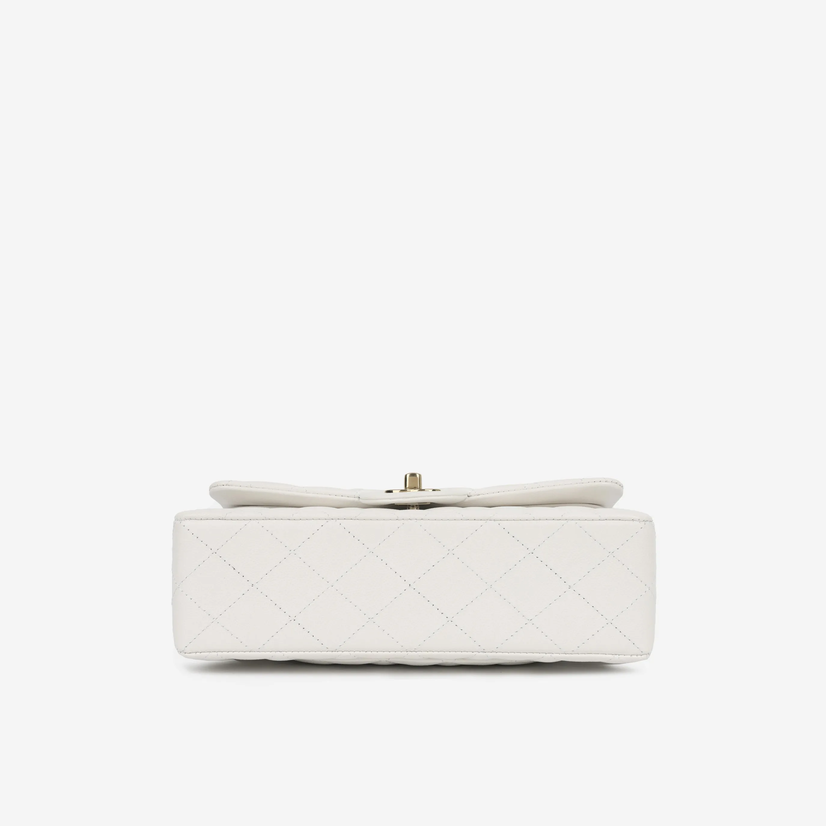 Small Classic Flap Bag - White