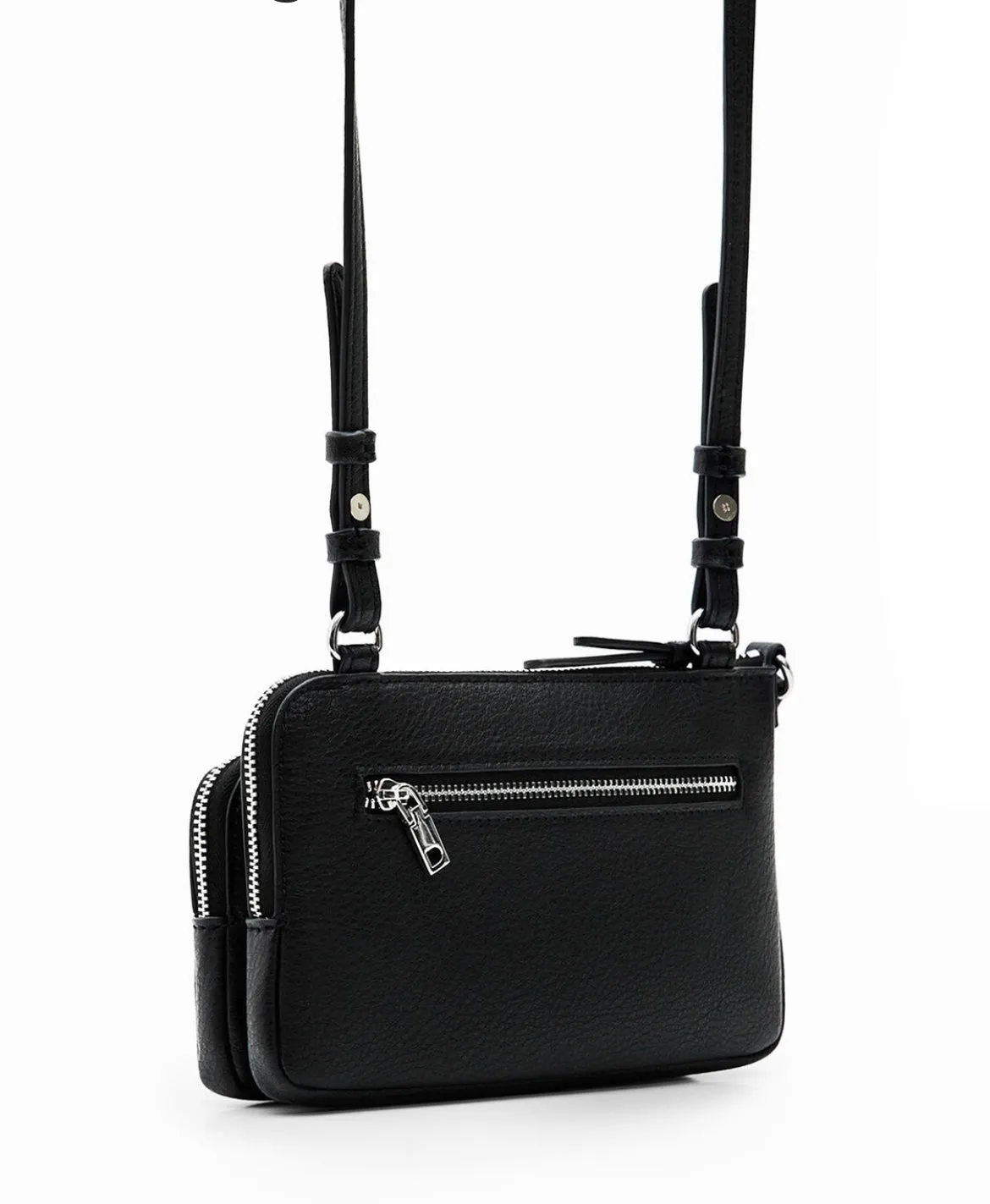 Small half-logo crossbody bag women