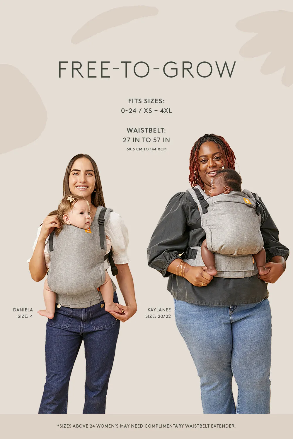 Sorrel - Mesh Free-to-Grow Baby Carrier