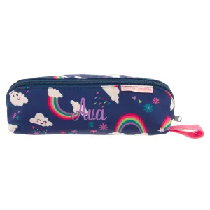 Stephen Joseph All Over Print Pencil Pouch, Rainbow