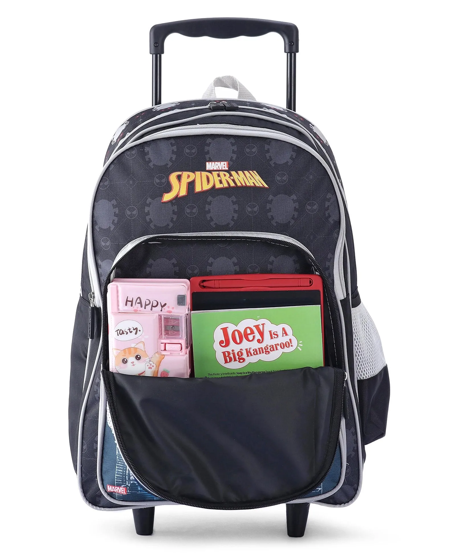 Striders-Spiderman School Bag 46cm Trolley- MVL099