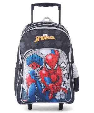 Striders-Spiderman School Bag 46cm Trolley- MVL099