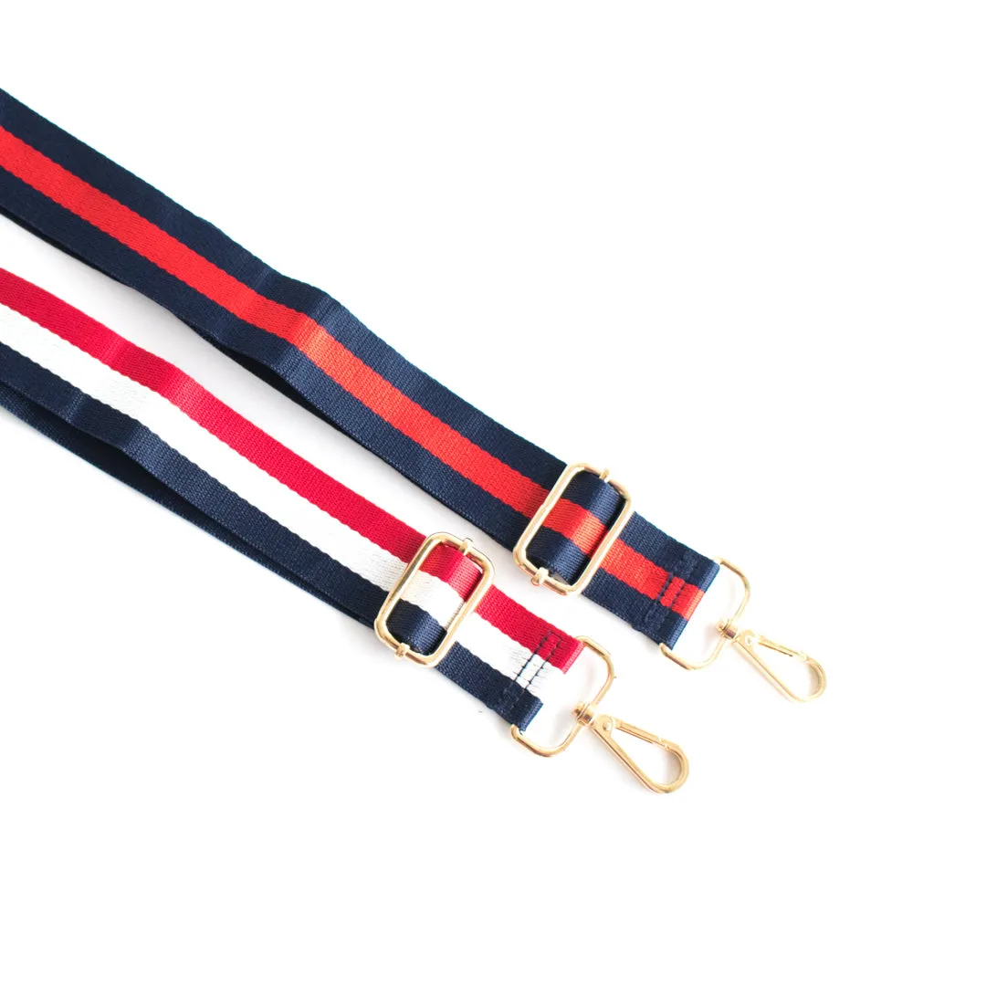 Stripped Bag Straps