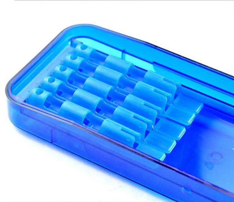 Sun Star S1000 Elephant Childlike Strong and Durable Storage Japanese-made Transparent Pencil Box Unbreakable Pencil Box Pencil Case