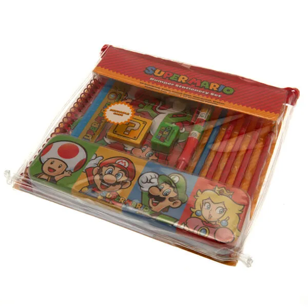 Super Mario Bumper Stationery Set