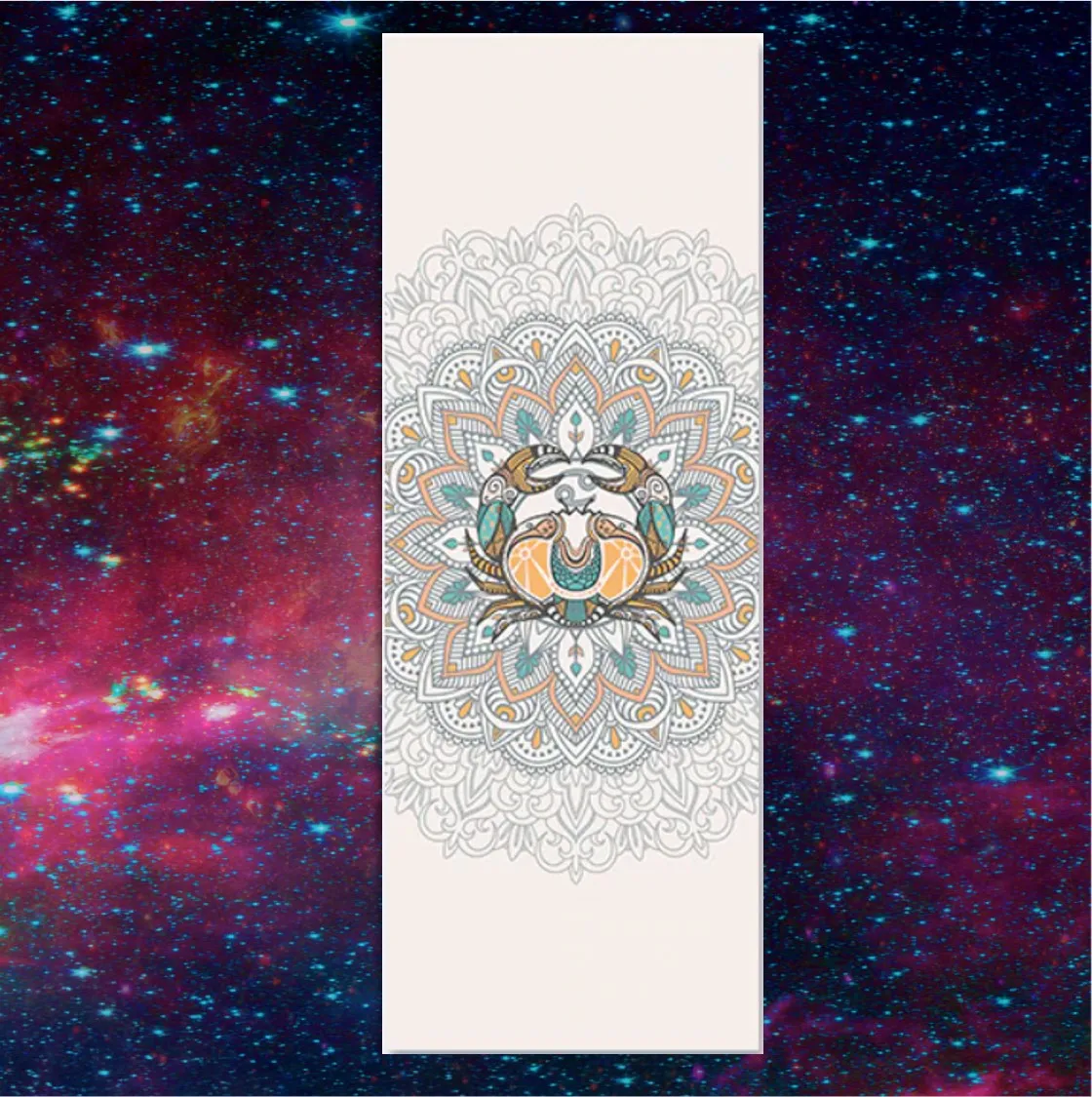 Taurus: Yoga Mat for Zodiac Lovers. Personalized Sun Sign Pilates mat. Extra thick, Non Slip. WickedYo.