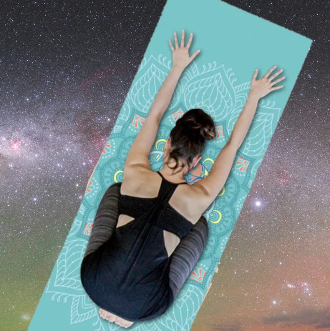 Taurus: Yoga Mat for Zodiac Lovers. Personalized Sun Sign Pilates mat. Extra thick, Non Slip. WickedYo.