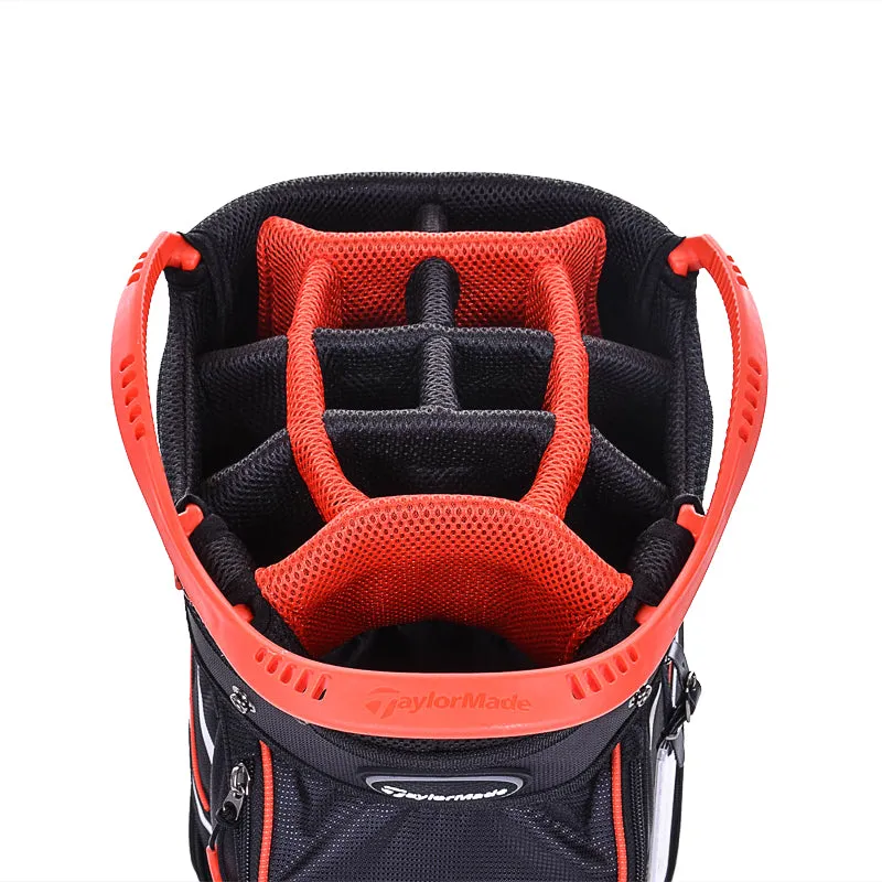 TAYLORMADE Cart 8.0 Upgrade Cart Bag (Black/White/Red)