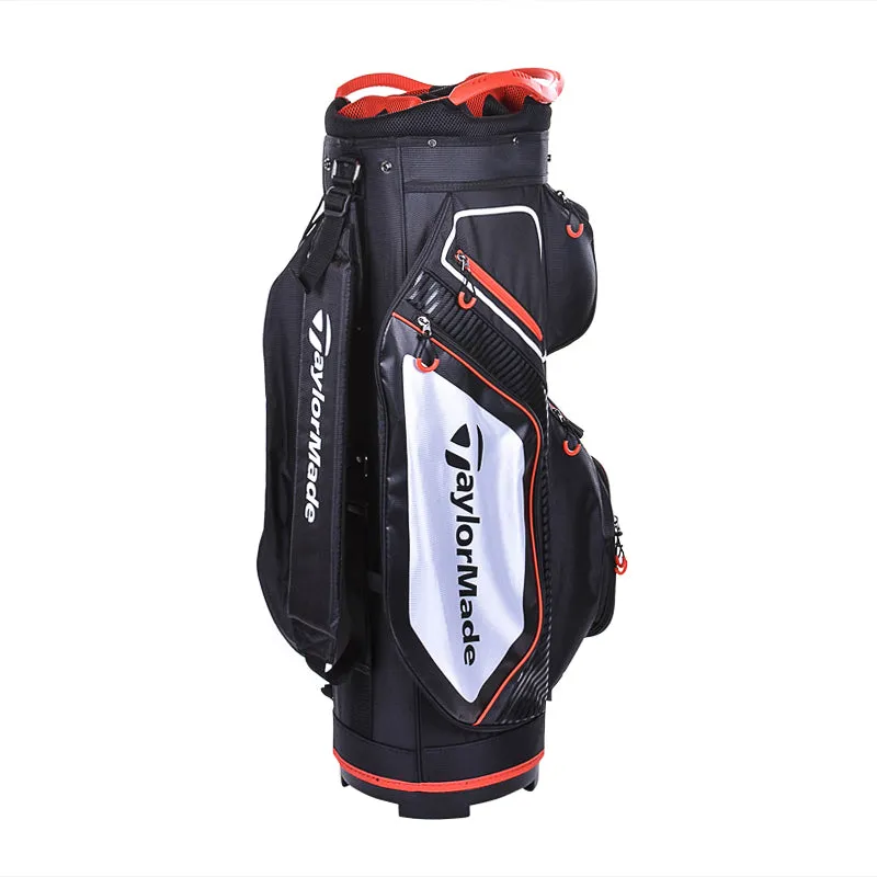 TAYLORMADE Cart 8.0 Upgrade Cart Bag (Black/White/Red)