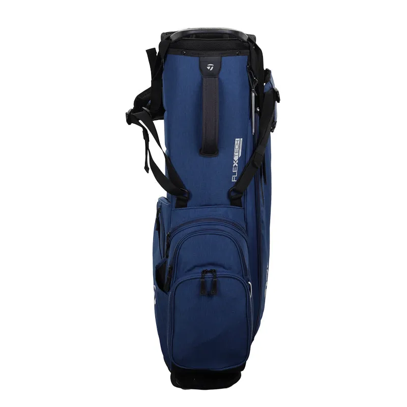 TAYLORMADE FlexTech Crossover Stand Bag (Silver/Navy)