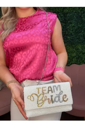 Team Bride Crossbody Bag